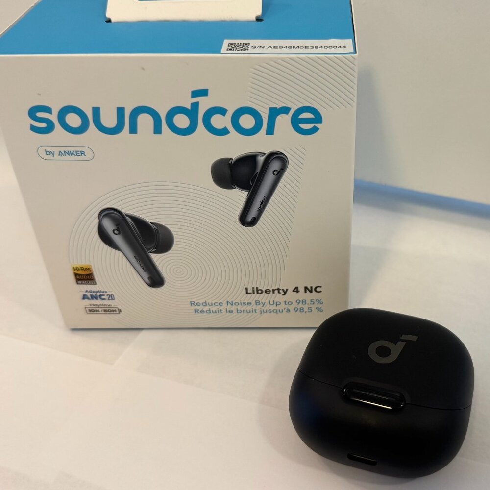 Case Only - Soundcore Liberty 4 NC Charging Wireless Earbud Case • No Earbuds
